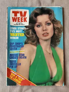 Vintage television - "Australian TV Week" Dec 1978 Lynda Stoner Elvis Costello - Picture 1 of 8