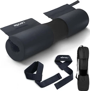Antislip Nylon Thick Foam Barbell Pad for Squats Cushion - Picture 1 of 7