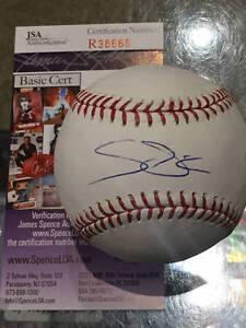 Miguel Sano Single Signed Autographed Auto Baseball JSA