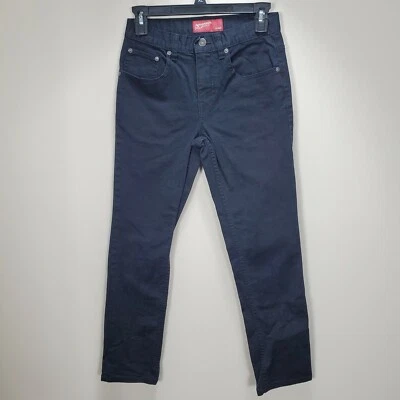 Calça preta skinny Arizona tamanho 14 meninas cintura ajustável zíper bolsos mosca - Imagem 1 de 4