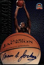 1997 Score Board MARC JACKSON (RC) Golden State Auto