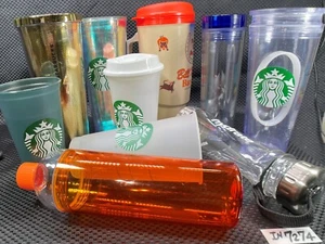 Vasos Starbucks y vaso térmico Bill Miller con tapa y mango 1 lote 10 piezas IN7274 - Imagen 1 de 4