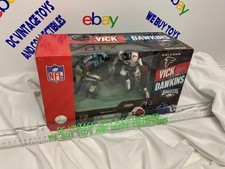 McFarlane Falcons Michael Vick VS Eagles Brian Dawkins Deluxe NFL 2 Set 2005 Box