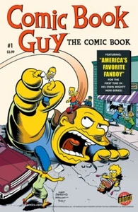 Geek Fanboy Comic Book Guy Fantastic Four #1 The Simpsons Bongo Cover Giclée Art - Picture 1 of 1