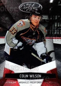 2010-11 Certified Platinum Red #83 Colin Wilson - Picture 1 of 1