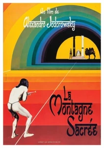 THE HOLY MOUNTAIN Movie 1973 Poster RARE European film Movie Poster - Picture 1 of 3