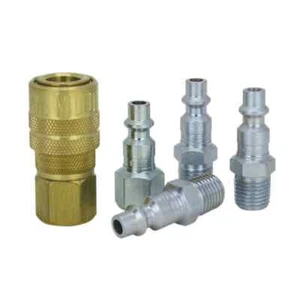 Kit de acoplador y enchufe Milton® para herramientas neumáticas, M-STYLE®, 1/4" NPT - Imagen 1 de 3