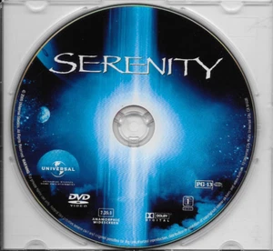 Serenity Widescreen Edition 2005 DVD wie neu NUR DISC - Bild 1 von 2