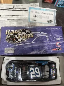 Kevin Harvick #29 2002 GM Goodwrench Service ET Action Race Fans Chrome - Picture 1 of 3