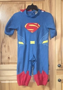 Rubies Toddler SUPERMAN 12-24 Month Halloween Costume Romper W Detachable Cape  - Picture 1 of 6