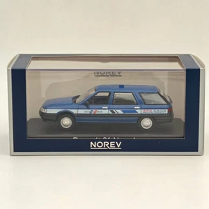 1/43 Norev Renault 21 Nevada 1992 Gendarmerie France Blue Diecast Model Cars - Picture 1 of 7