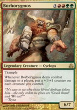 1x Borborygmos - Foil LP, English MTG Guildpact
