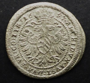 GERMANY? 1697 SILVER LEOPOLD 327 YEARS OLD CAN. SHIP $1.99 - Picture 1 of 2