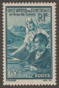 EDROOM-19681 Francia B78 LH 1938 completo soccorso studente CV$8 - Foto 1 di 2