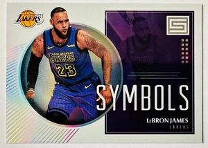 2018-19 Panini Status LeBron James Symbols Insert Card Lakers Star! - Picture 1 of 3