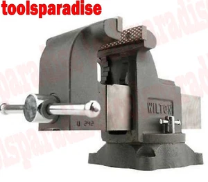 WILTON 5" BENCHTOP SPINNING SWIVEL BASE VISE ANVIL BENCH CLAMP VICE - Picture 1 of 3