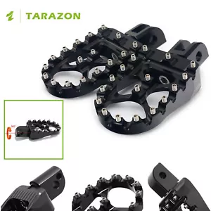 MX Foot Pegs For Harley Softail 2018-23 Street Bob FXBB Low Rider FXLR FLSB FXBR - Picture 1 of 9