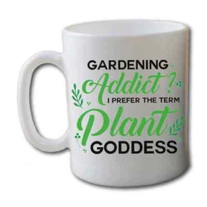 Gardening Addict Plant Goddess Kaffeebecher | Perfektes Gartengeschenk für Sie - Bild 1 von 4