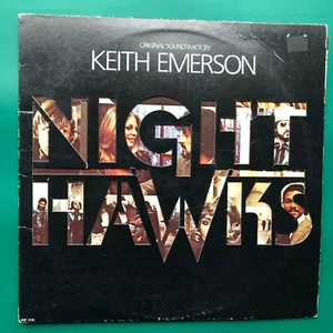 Keith Emerson NIGHTHAWKS Film Soundtrack LP Stallone Rutger Hauer Lindsay Wagner - Picture 1 of 22