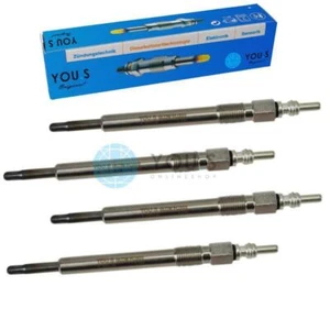 4 Pezzo You.S Candelette per Chrysler Voyager IV Jeep Cherokee (KJ) 2.5 2.8 CRD - Picture 1 of 2