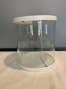 Top Fin 360 Betta Aquarium 3,5 Gallonen Fische LED Haube NUR TANK - Bild 1 von 8