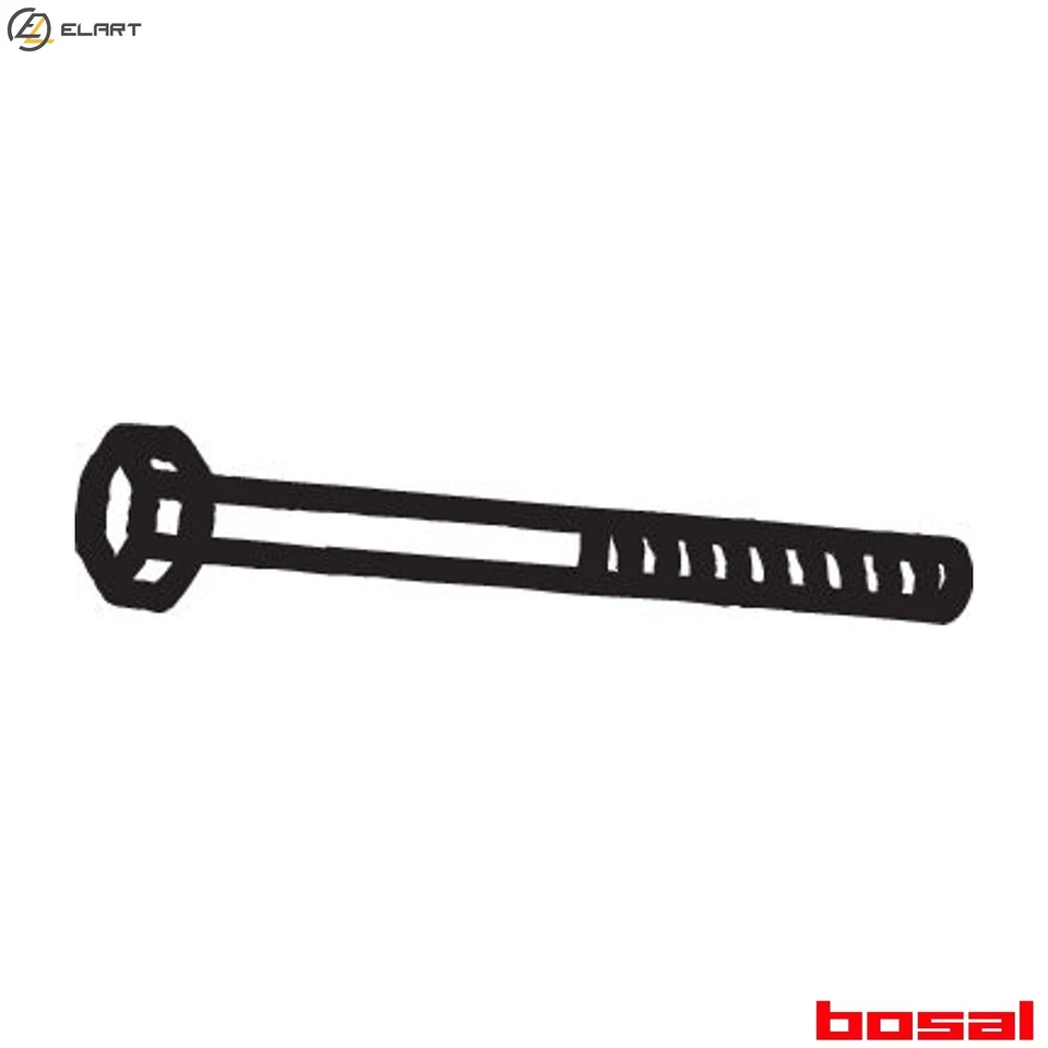 SISTEMA DE ESCAPE DE PERNOS 258-885 PARA SKODA OCTAVIA/Combi/II LAURA VW FURGONETA/Caja/CADDY Foto 1 de 4