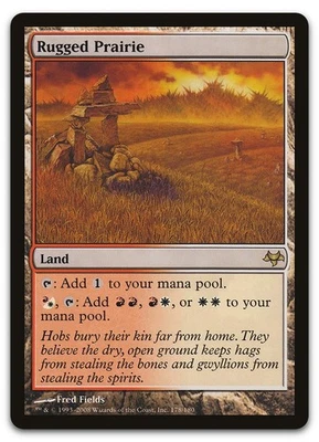 Rugged Prairie #178 (NM) Eventide EVE Magic MTG - Image 1 of 2