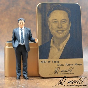1/18 Figure For Car Model Tesla CEO Elon Musk Gift Ornament without car  - Picture 1 of 10