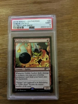 Goblin Lackey PILEDRIVER Sharpshooter KING Bushwacker PSA 9 9.0 MTG Secret Lair - Image 1 of 4