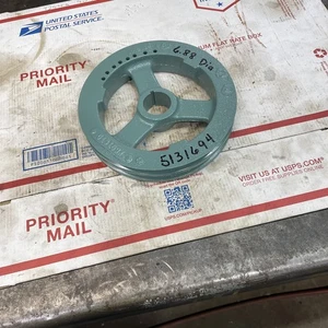 Detroit Diesel 5131694 Pulley 2 Grooves 6.88” In Diameter - Picture 1 of 13