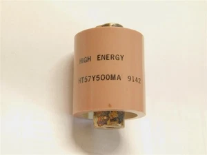 High Energy Corp HT57Y500MA 50pF 15kVDC 20% HV Ceramic Capacitor 10-32 Terminals - Picture 1 of 3