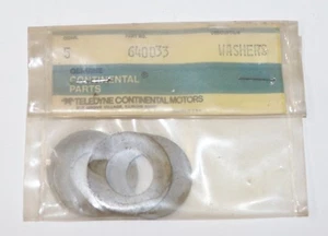 Teledyne Continental Washers PN 640033, 5 Per Package - Picture 1 of 2