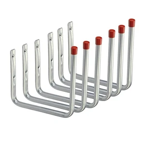 6er-Set Deckenhaken verzinkt 235×210×205 mm – Wandhaken Aufbewahrungshaken 15 kg - Bild 1 von 3