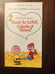 You're In Love Charlie Brown Vintage Paperback By Charles M Schultz Signet Book - Imagen 1 de 5