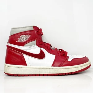 Nike Womens Air Jordan 1 High DJ4891-061 White Basketball Shoes Sneakers Sz 10.5 - Picture 1 of 12
