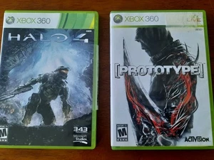 Prototype y Halo 4 (Microsoft Xbox 360, 2009) probado en caja original funcionando envío y devolución gratuitos - Imagen 1 de 2