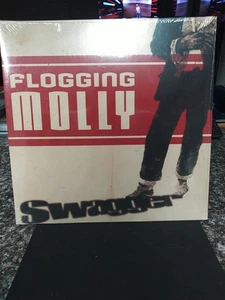 FLOGGING MOLLY SWAGGER SIDE ONE DUMMY OPAQUE APPLE RED SEALED EXCELLENT  - Picture 1 of 18