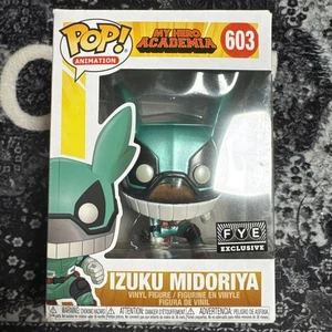 FUNKO POP MY HERO ACADEMIA IZUKU MIDORIYA # 603 METALLIZZATO ESCLUSIVO FYE - Foto 1 di 8