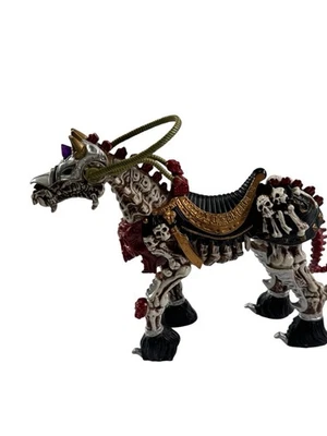 Vintage 1994 LEG Playmates Skeleton Warriors Legion Horse ScaryWarhorse 7.5 Tall - Image 1 of 4