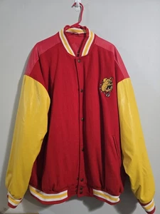 Vintage 1990s Steve And Berry's Ferris State University Embroidered Jacket Sz 3X - Picture 1 of 8