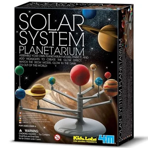 Modello planetario sistema solare 4M KidzLabs, costruisci il tuo modello Glow in the Dark - Foto 1 di 2