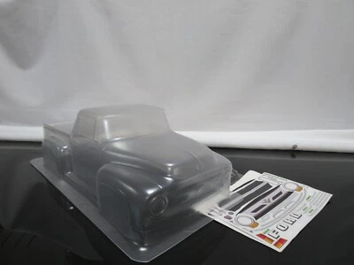 RC Body Sheel 1/10 Ford F100 56 Pickup for Touring Cars 200MM Clear - Image 1 of 4