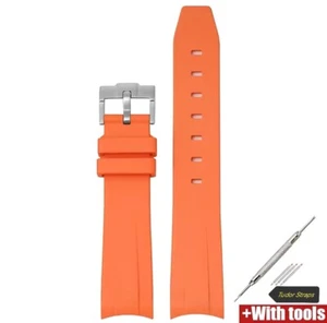 Omega x swatch - Moonswatch Mission To Moonphase - Orange Premium Strap  - Picture 1 of 4