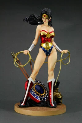 KOTOBUKIYA BISHOUJO DC COMICS MUJER MARAVILLA ESTATUA ESTATUILLA - 1ª Edición NUEVO  Foto 1 de 4