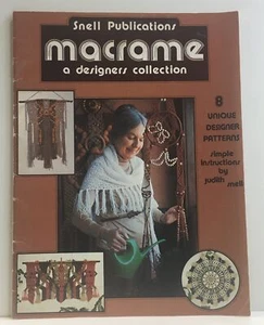 Vintage 70s, Macrame a designers collection, Snell Pattern Instruction Booklet - Picture 1 of 4