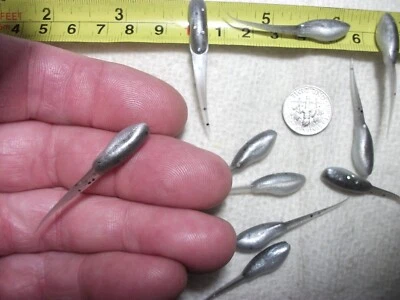 100-1 3/4英寸-crappie-panfish-grubs-jigs-soft塑料小鱼-香味-诱饵-刺 — 第 1/4 张图片