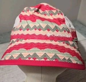 Columbia Youth Booney Cactus Pink Red Print Bucket Hat O/S Omnishade MSP$30 - Picture 1 of 6