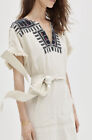 99. Madewell Embroidered Paradise Dress S Linen Nwt $158