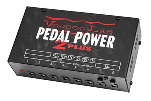 Voodoo Lab Pedal Power 2 Plus Isolated Pedal Power Supply 9V 12V with SAG - Picture 1 of 6