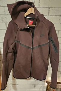 Nike Tech Fleece Wind Runner Hoodie Jacket Baroque Brown HV0949-237 Men’s Size M - Picture 1 of 6